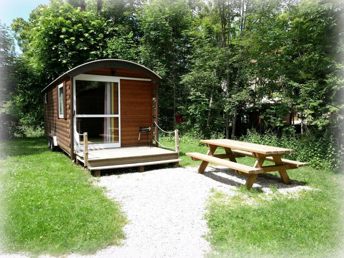 Roulottes Gites - Auberge De La Riviere Foncine-le-Haut Екстериор снимка