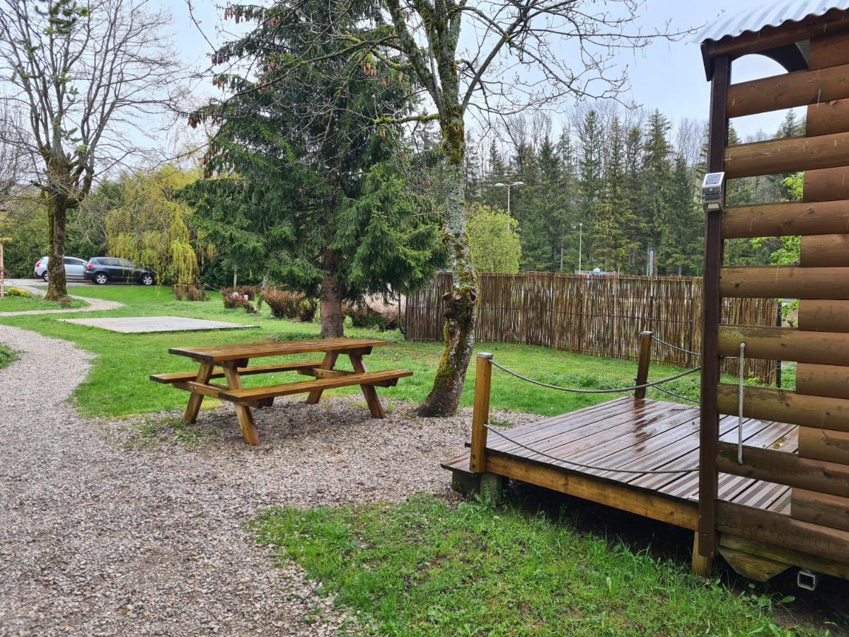Roulottes Gites - Auberge De La Riviere Foncine-le-Haut Екстериор снимка